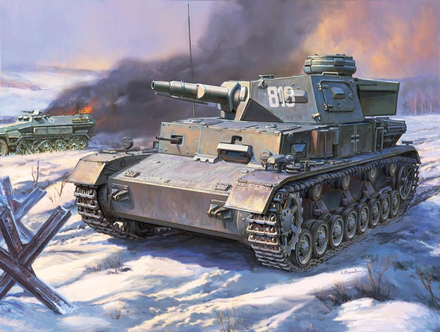 Panzer IV Ausf.E (Sd.Kfz.161) German von Zvezda