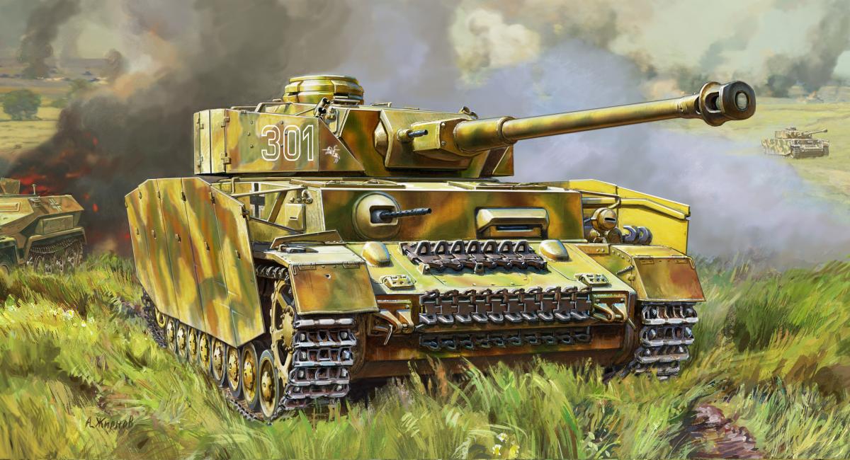 Panzer IV Ausf.G (Sd.Kfz.161) von Zvezda