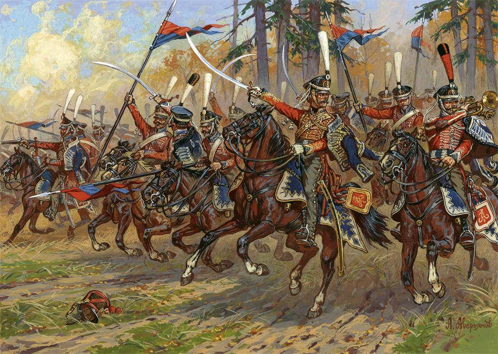 Russian Hussars 1812-14 von Zvezda