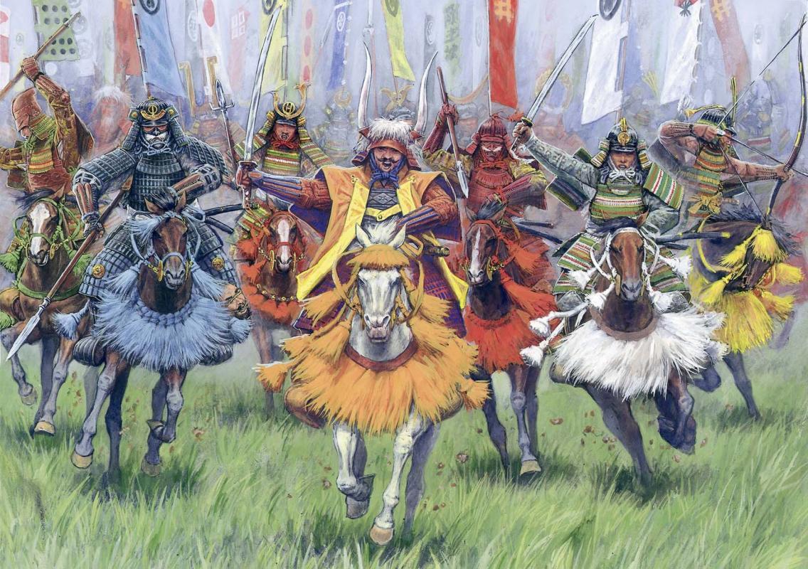 Samurai Warriors Cavalry, XVI-XVII AD von Zvezda