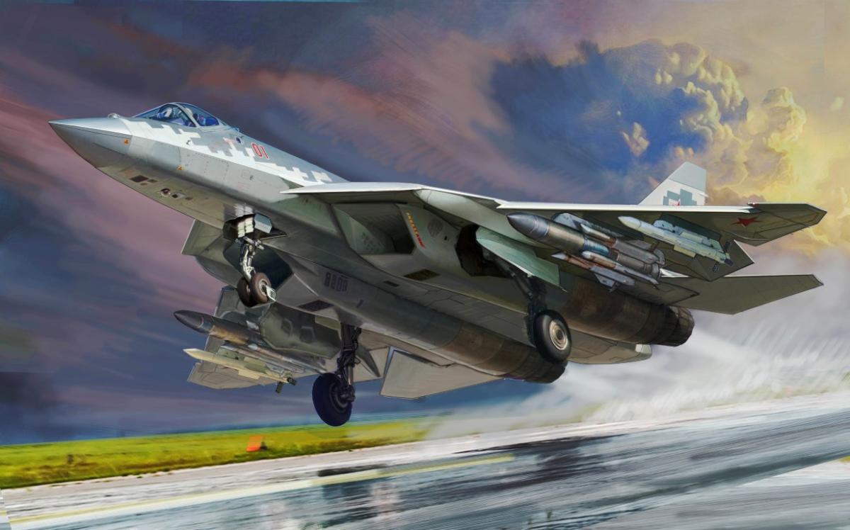 Sukhoi SU-57 von Zvezda