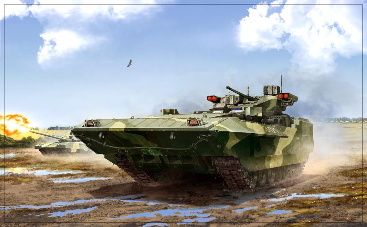 T-15 TBMP Armata Russ.heavy infant. von Zvezda