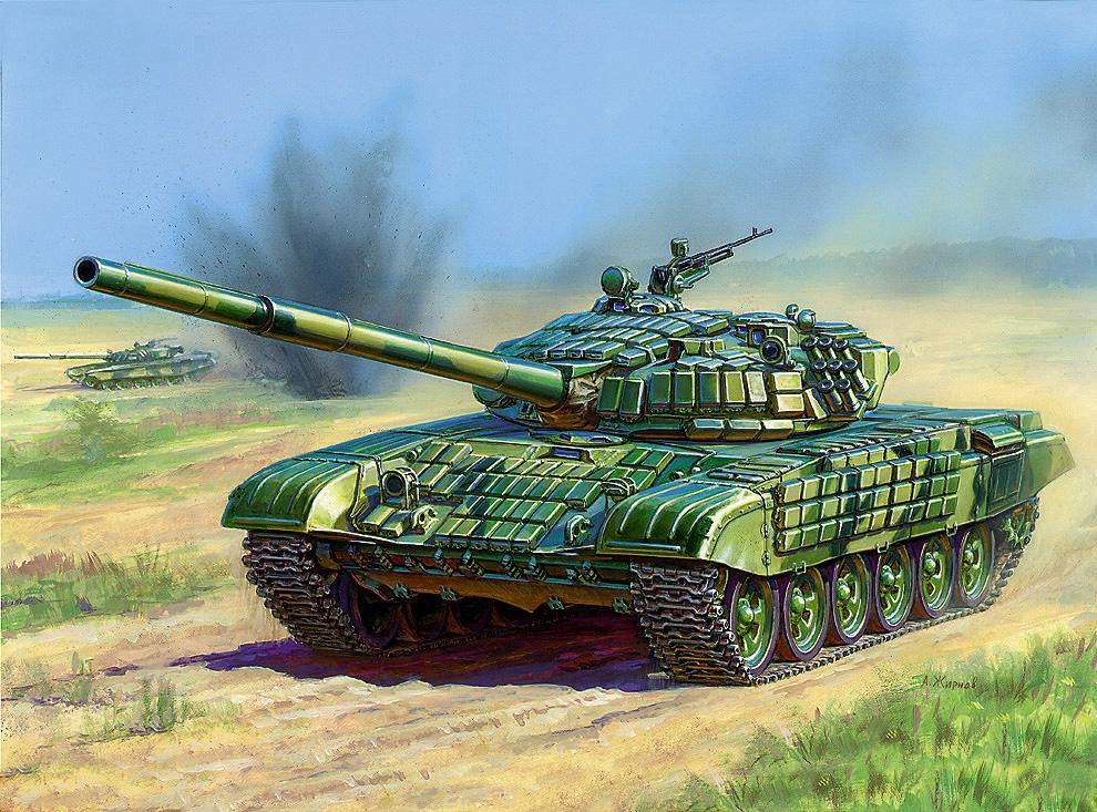 T-72 w/ERA von Zvezda