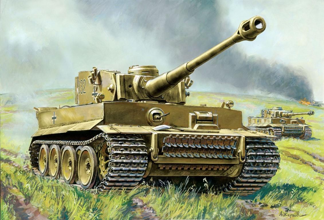 Tiger I Early (Kursk) von Zvezda