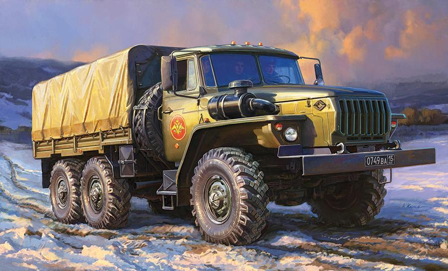 Ural 4320 - Russischer Truck von Zvezda