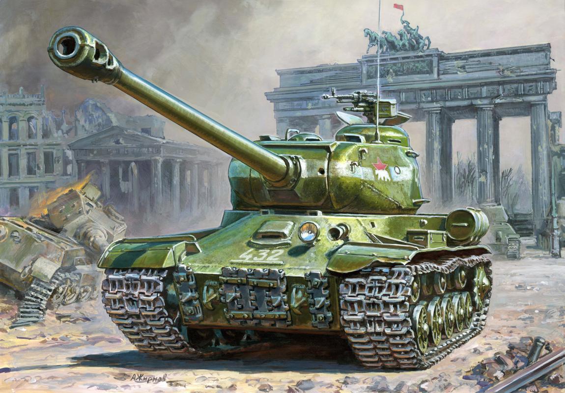 WWII Panzer IS-2 Stalin von Zvezda