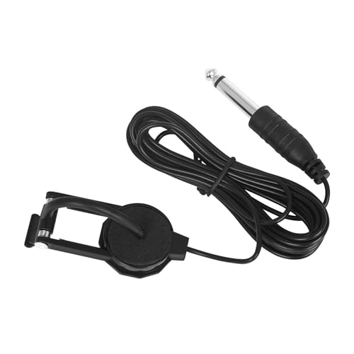 Tonabnehmer für Violine, 2,8 m, 6,35 mm, akustische Klinkenstecker, Mikrofon, Piezo, Violine, Gitarren-Tonabnehmer für Akustikgitarre, Violine Tonabnehmer für Violine, 2,8 m, 6,35 mm, akustische Klinkenstecker, Mikrofon, Piezo, Violine, Gitarren-Tonabnehmer für Akustikgitarre, Violine von ZwaitL