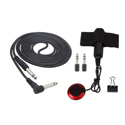 Universals Piezo-Tranucer Mikrofon-Tonabnehmer Professioneller E-Gitarren-Tonabnehmer für Gitarre, Ukulele, Violine Universals Piezo-Tranucer Mikrofon-Tonabnehmer Professioneller E-Gitarren-Tonabnehmer für Gitarre, Ukulele, Violine von ZwaitL