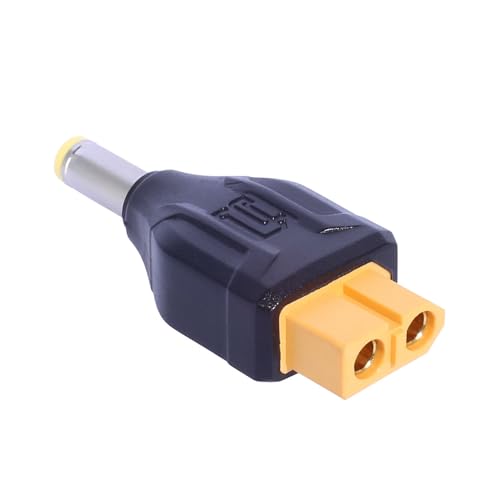 ZwaitL Hohe Kompatibilität XT60 auf 5525 Ladeadapter XT60 auf 5,5 x 2,5 mm für Outdoor-Fotografie und Projekte ZwaitL Hohe Kompatibilität XT60 auf 5525 Ladeadapter XT60 auf 5,5 x 2,5 mm für Outdoor-Fotografie und Projekte von ZwaitL