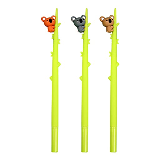 ZwaitL Koalabär-Gelschreiber, nachfüllbar, für Halloween/Weihnachten, Partyzubehör, Studenten, Kinder, 3 Stück ZwaitL Koalabär-Gelschreiber, nachfüllbar, für Halloween/Weihnachten, Partyzubehör, Studenten, Kinder, 3 Stück von ZwaitL