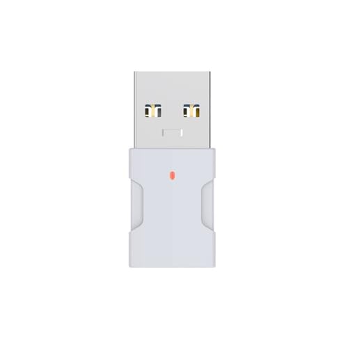 ZwaitL Tragbarer USB-auf-Typ-C-Adapter, 10 Gbit/s, Datenübertragung, schnelles Aufladen, mit LED-Licht für mobile Geräte von ZwaitL