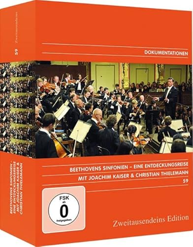 Beethovens Sinfonien. Eine Entdeckungsreise mit Joachim Kaiser und Christian Thielemann. 9 DVDs. von Zweitausen (Gramola)
