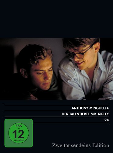 Der talentierte Mr. Ripley. Zweitausendeins Edition Film 94. von Zweitausendeins Edition Internationaler Film