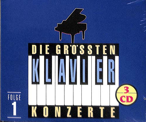 Die Grössten Klavierkonzerte Folge 1 - 3 CDs von Zweitausendeins