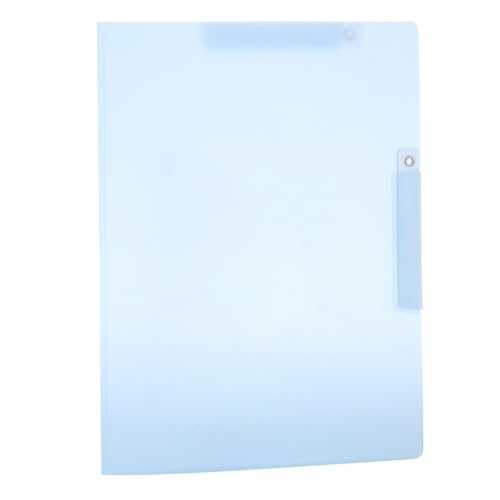 Ordner 5 Stück transparente Ordner Aufbewahrung Dokument Zugstange Clips Datei Organizer mit drehbaren Clips für Schule und Büro Dokumentenmappe von Zxarunas
