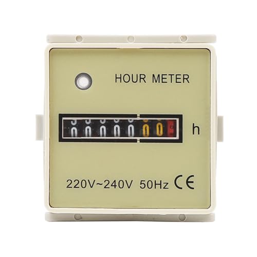 220V-240V Stundenzähler Industriestundenzähler Einfache Installation Genaue Leistungen für verschiedene Zeitmesssysteme 220V-240V Stundenzähler Industriestundenzähler Einfache Installation Genaue Leistungen für verschiedene Zeitmesssysteme von Zxfdsfdbnm