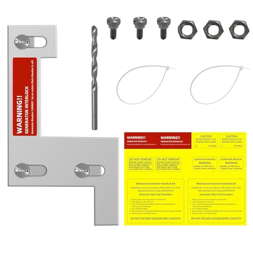 Generator-Verriegelungs-Kits, professionelles 150/200 Ampere-Panel, 3,8 cm Abstand zwischen Haupt- und Generatorschutzschalter Generator-Verriegelungs-Kits, professionelles 150/200 Ampere-Panel, 3,8 cm Abstand zwischen Haupt- und Generatorschutzschalter von Zxfdsfdbnm