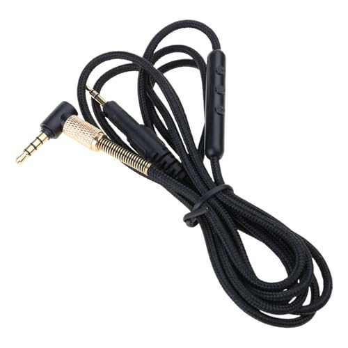 Zxfdsfdbnm Hochwertiges Kopfhörer Audiokabel Mit Mikrofon – Entworfen Für M50X M40X M70X Kopfhörer – Verwicklungssicheres Geflochtenes Kabel von Zxfdsfdbnm