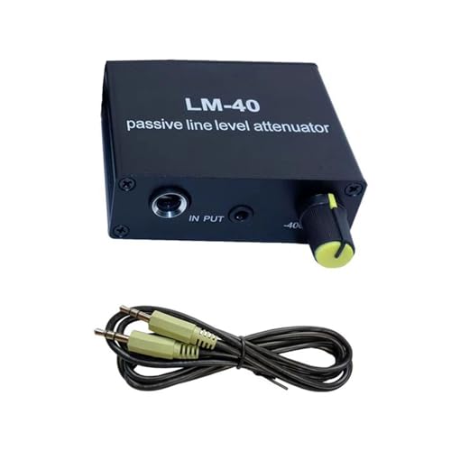 Zxfdsfdbnm Passiver Abschwächer Line Ausgangssignale Soundkarte Lautsprecher 3 5 Mm/6 5 Mm Ausgang Niedrige Pegel Mikrofon Mikrofonanschluss von Zxfdsfdbnm