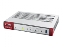 Zyxel USG Flex 100HP, 3 Gbit/s, 750 Mbit/s, 1500 Mbit/s, 550382.5753 h, IKEv2, IPSec, SSL, Wired von ZyXEL Communications