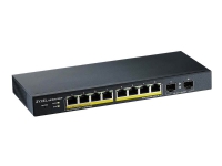 Zyxel GS1900-10HP, Managed, L2, Gigabit Ethernet (10/100/1000), Power over Ethernet (PoE), Wandmontage von ZyXEL Communications