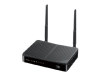 Zyxel LTE3301-PLUS, Wi-Fi 5 (802.11ac), Dual-Band (2,4 GHz/5 GHz), Eingebauter Ethernet-Anschluss, 3G, Schwarz, Tabletop-Router von ZyXEL Communications