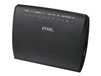 Zyxel VMG3312-T20A, Wi-Fi 4 (802.11n), Einzelband (2,4GHz), Eingebauter Ethernet-Anschluss, ADSL, Weiß, Tabletop-Router von ZyXEL Communications