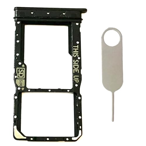Einzel-SIM-Kartenfach, Micro-SD-Kartenfach, Ersatz für Motorola Moto G (5G) 2025 XT2517, inkl. Kartenauswurfstift, Schwarz von Zyh The ocean