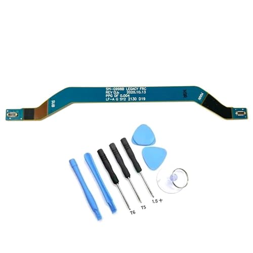 Main SUB Motherboard Signal Antenne Flex Kabel Flachbandstecker Ersatzteil für Samsung Galaxy S21 Ultra 5G SM-G998U G998B G998 inkl. Werkzeugset Main SUB Motherboard Signal Antenne Flex Kabel Flachbandstecker Ersatzteil für Samsung Galaxy S21 Ultra 5G SM-G998U G998B G998 inkl. Werkzeugset von Zyh The ocean