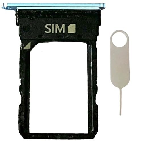 SIM-Kartenfach, Ersatz für Motorola Moto Razr 40 Ultra/Razr Plus 2023 XT2321, inkl. Kartenauswurfstift, Blau SIM-Kartenfach, Ersatz für Motorola Moto Razr 40 Ultra/Razr Plus 2023 XT2321, inkl. Kartenauswurfstift, Blau von Zyh The ocean