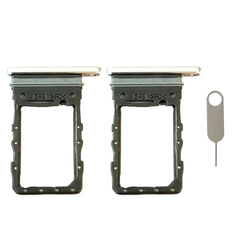SIM-Kartenhalter für Samsung Galaxy Z Flip 6 F741 (Silber), 2 Stück von Zyh The ocean