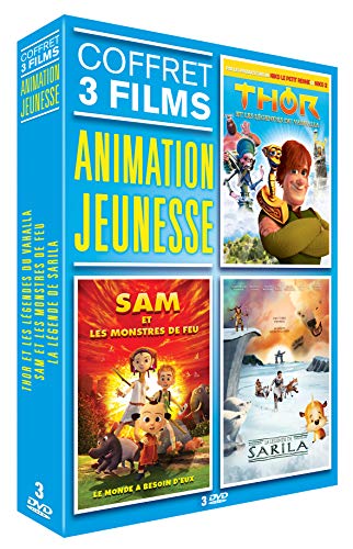 Coffret animation jeunesse 3 films : thor ; sam et les monstres de feu ; sarila [FR Import] von Zylo