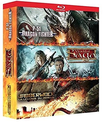 Coffret créatures dragons : p-51 ; jabberwock ; world of saga [Blu-ray] [FR Import] von Zylo