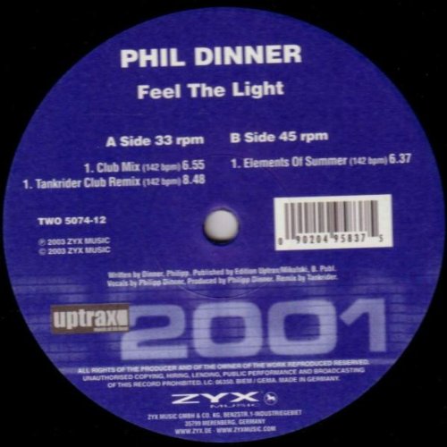 Feel the Light [Vinyl Maxi-Single] von Zyx (Zyx)