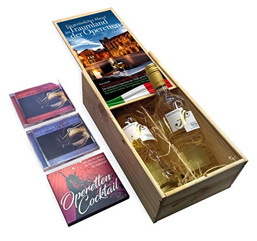 Ein genüsslicher Abend im Traumland der Operetten, Box mit 5 CD + 2 Flaschen Wein von Zyx Music (Zyx)