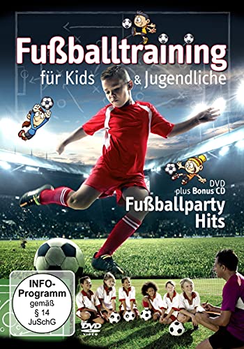 Fußballtraining Für Kids & Jugendliche inkl. Fußballparty Hits [2 DVDs] von Zyx Music (Zyx)