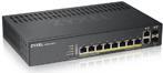 Switch 8x GE GS1920-8HPV2 PoE+ - Switch - Kupferdraht (GS1920-8HPV2-EU0101F) von Zyxel