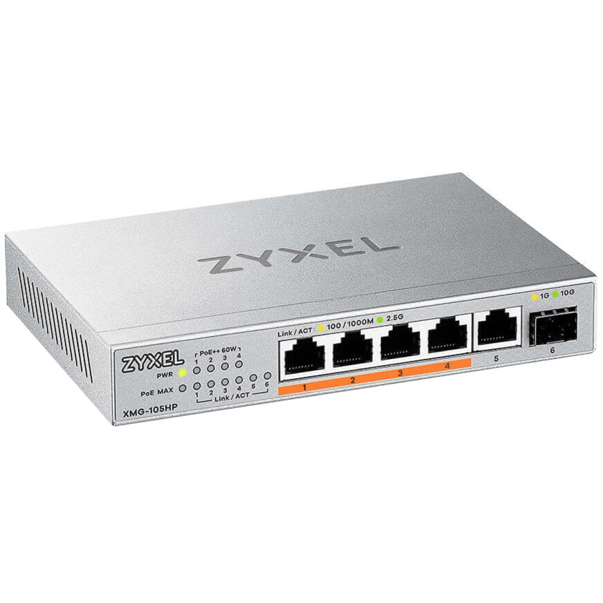 XMG-105HP, Switch XMG-105HP, Switch von Zyxel