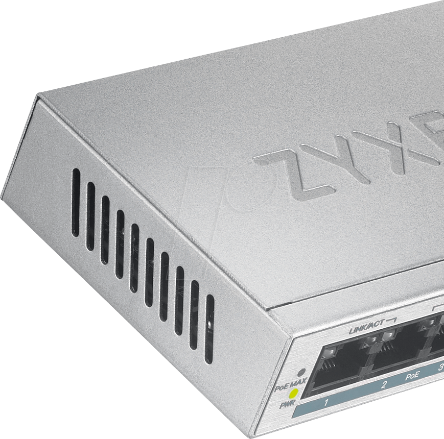 ZYXEL GS1005HP - Switch, 5-Port, Gigabit Ethernet, PoE von Zyxel