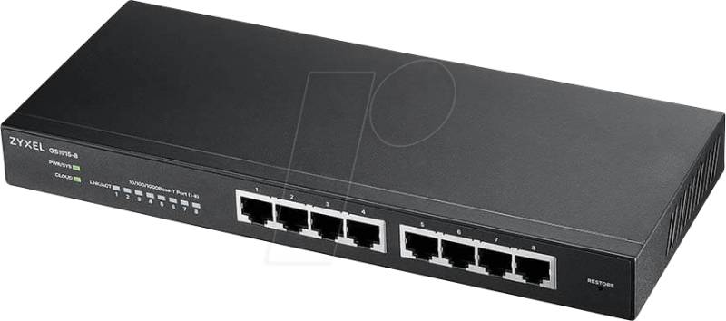 ZYXEL GS1915-8 - Switch, 8-Port, Gigabit Ethernet von Zyxel