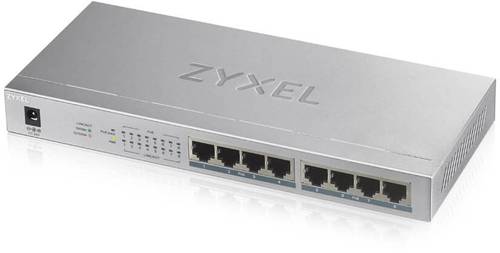 ZyXEL GS1008-HP Netzwerk Switch 8 Port 2000MBit/s PoE-Funktion von Zyxel