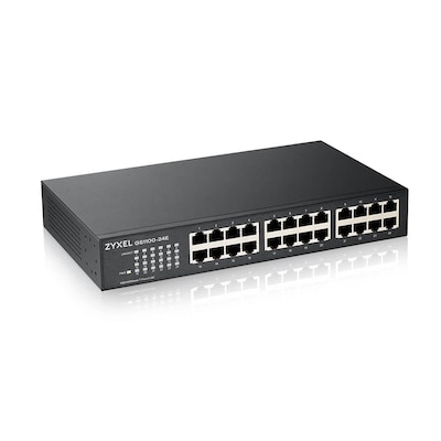 ZyXEL GS1100-24E V3 24-Port Gigabit Unmanaged Switch von Zyxel