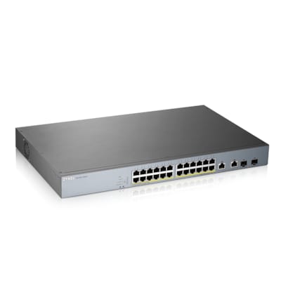 ZyXEL GS1350-26HP Gigabit Smart Switch, 24x RJ-45, 2x RJ-45/SFP, PoLRE/PoE+ ZyXEL GS1350-26HP Gigabit Smart Switch, 24x RJ-45, 2x RJ-45/SFP, PoLRE/PoE+ von Zyxel