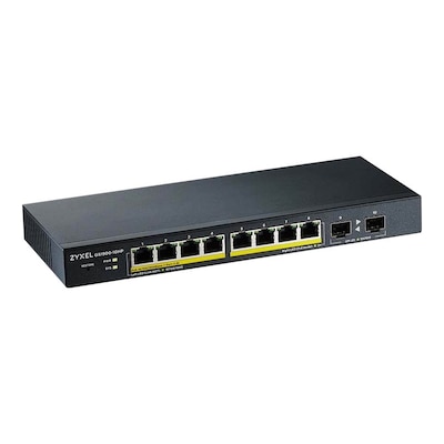 ZyXEL GS1900-10HP 10-Port smart managed 77W PoE+ Switch von Zyxel