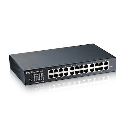 ZyXEL GS1900-24E V3 24-Port GbE L2 Smart Managed Switch lüfterlos von Zyxel