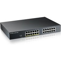 ZyXEL GS1915-24EP 24-Port GbE 802.3at, Smart Switch, NebulaFlex, PoE+ 130W, Rack von Zyxel