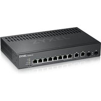 ZyXEL GS2220-10 52-Port Smart Managed Switch 48x GbE PoE+ 375W, 4x 10G SFP+ Rack von Zyxel