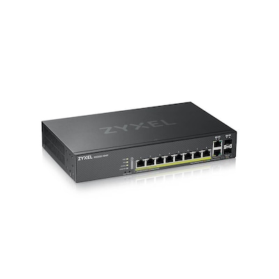 ZyXEL GS2220-10HP 8-Port + 2x SFP/Rj45 Gigabit L2 managed PoE+ Switch, 180W ZyXEL GS2220-10HP 8-Port + 2x SFP/Rj45 Gigabit L2 managed PoE+ Switch, 180W von Zyxel