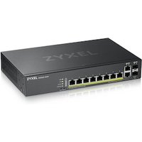 ZyXEL GS2220-10HP 8-Port + 2x SFP/Rj45 Gigabit L2 managed PoE+ Switch, 180W ZyXEL GS2220-10HP 8-Port + 2x SFP/Rj45 Gigabit L2 managed PoE+ Switch, 180W von Zyxel