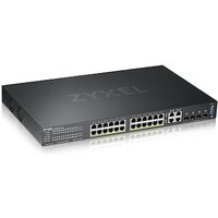 ZyXEL GS2220-28HP 24-Port + 4x SFP/Rj45 Gigabit L2 managed PoE+ Switch, 375W von Zyxel